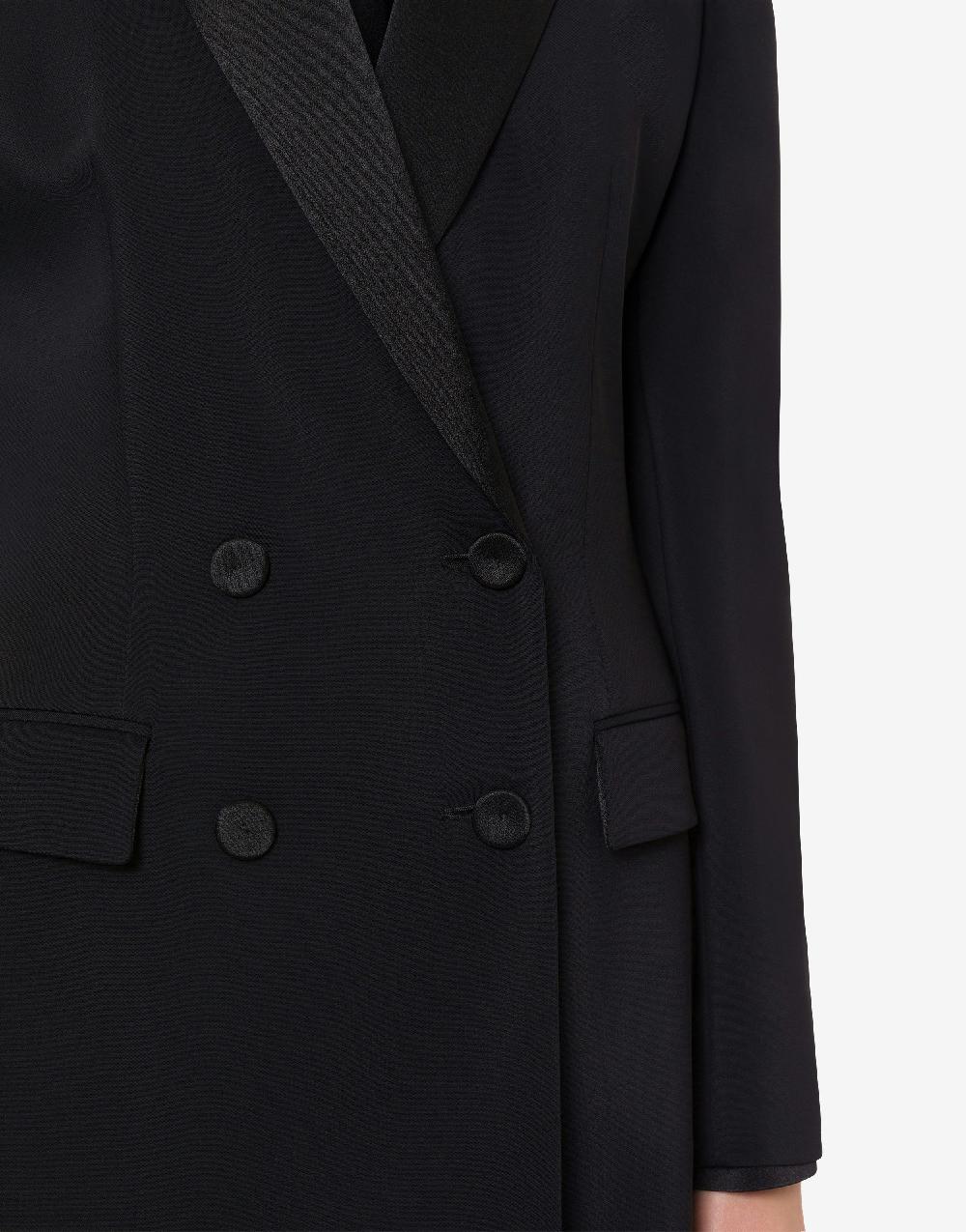 Alberta Ferretti Giacca doppiopetto in cady stretch Novità