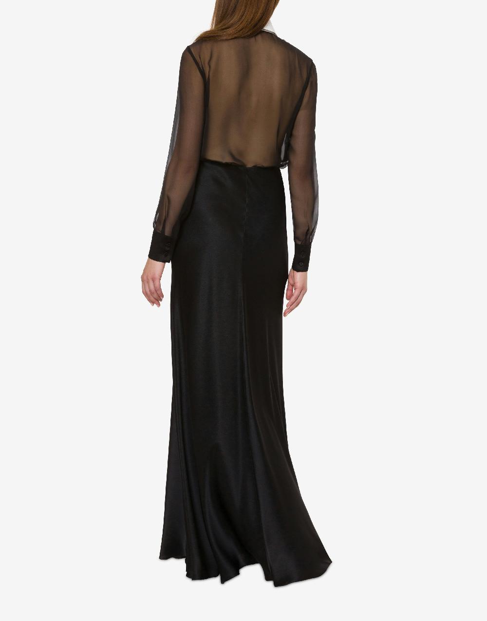 Alberta Ferretti Camicia in chiffon organico Sconto