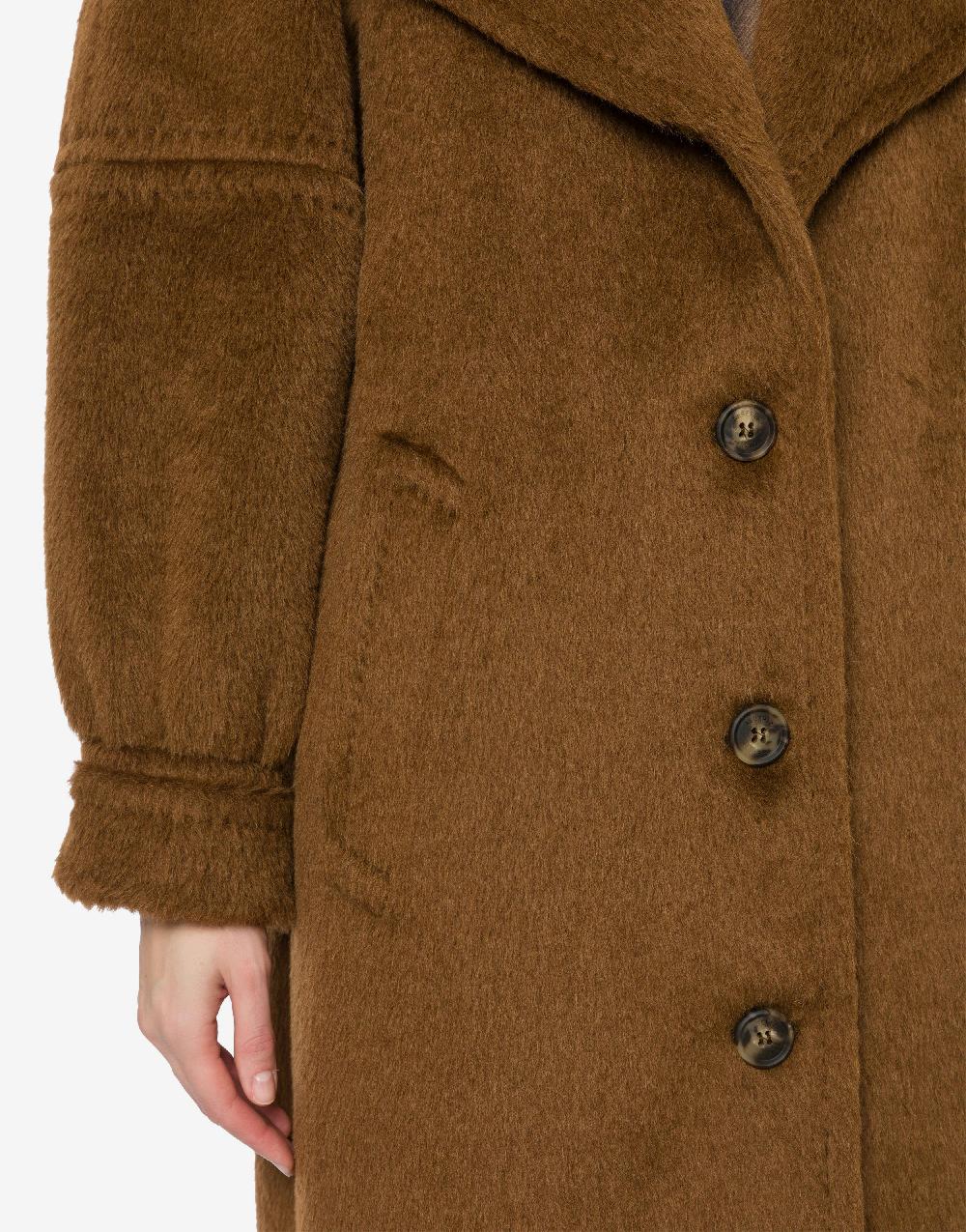 Alberta Ferretti Cappotto in alpaca Suri Saldi