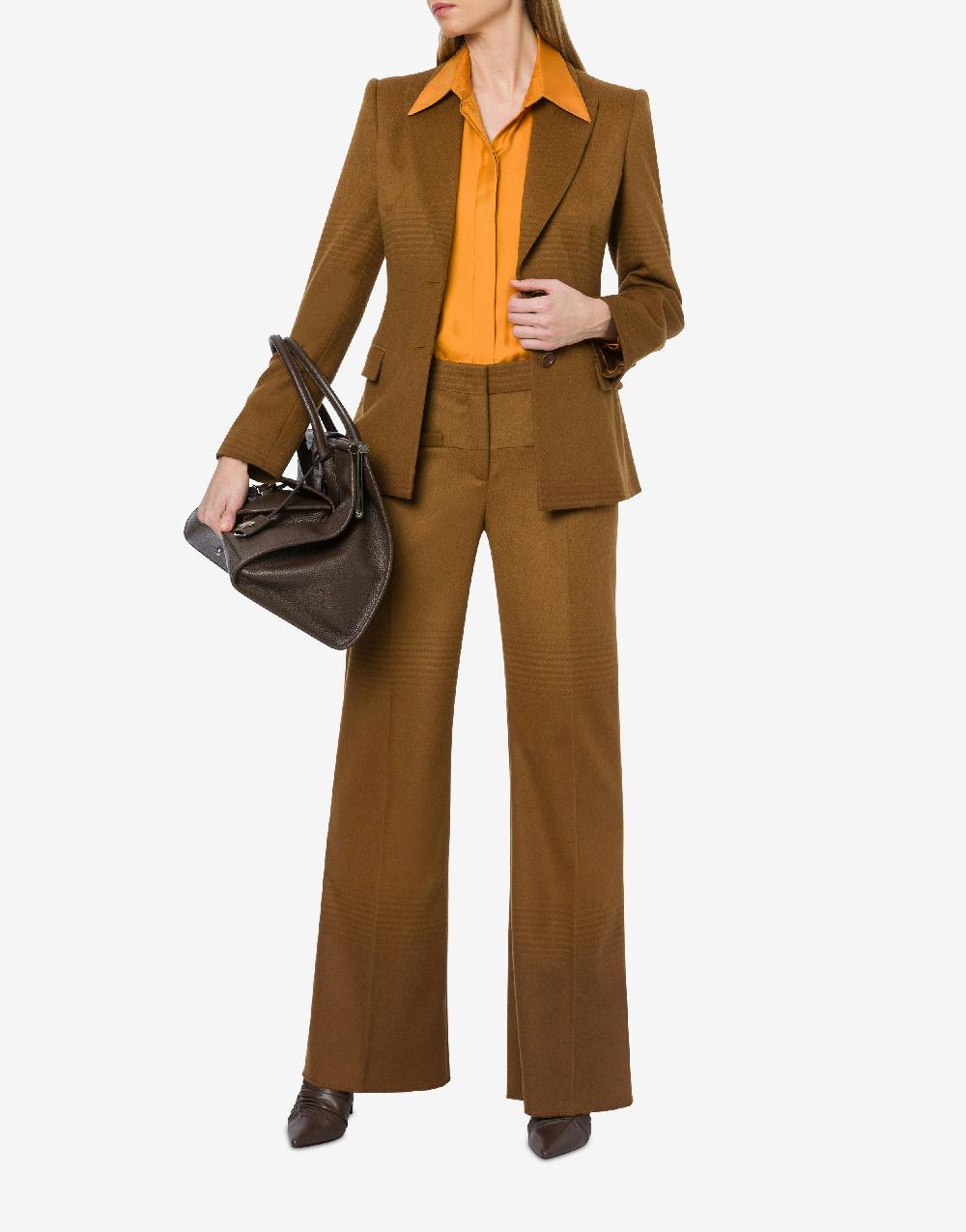 Alberta Ferretti Giacca in flanella sfumata Offerte