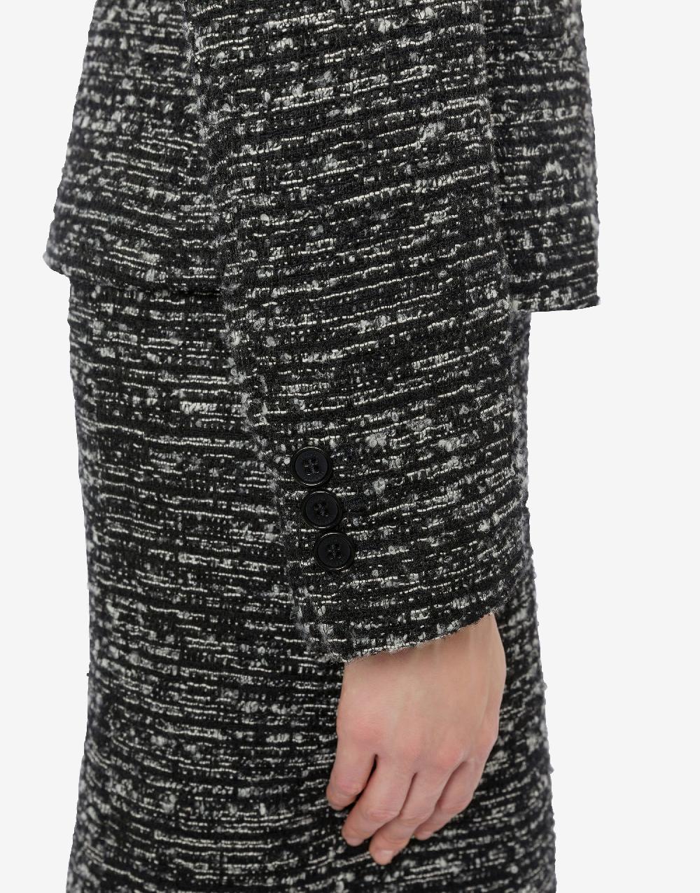 Alberta Ferretti Giacca in tweed bottonato Negozio