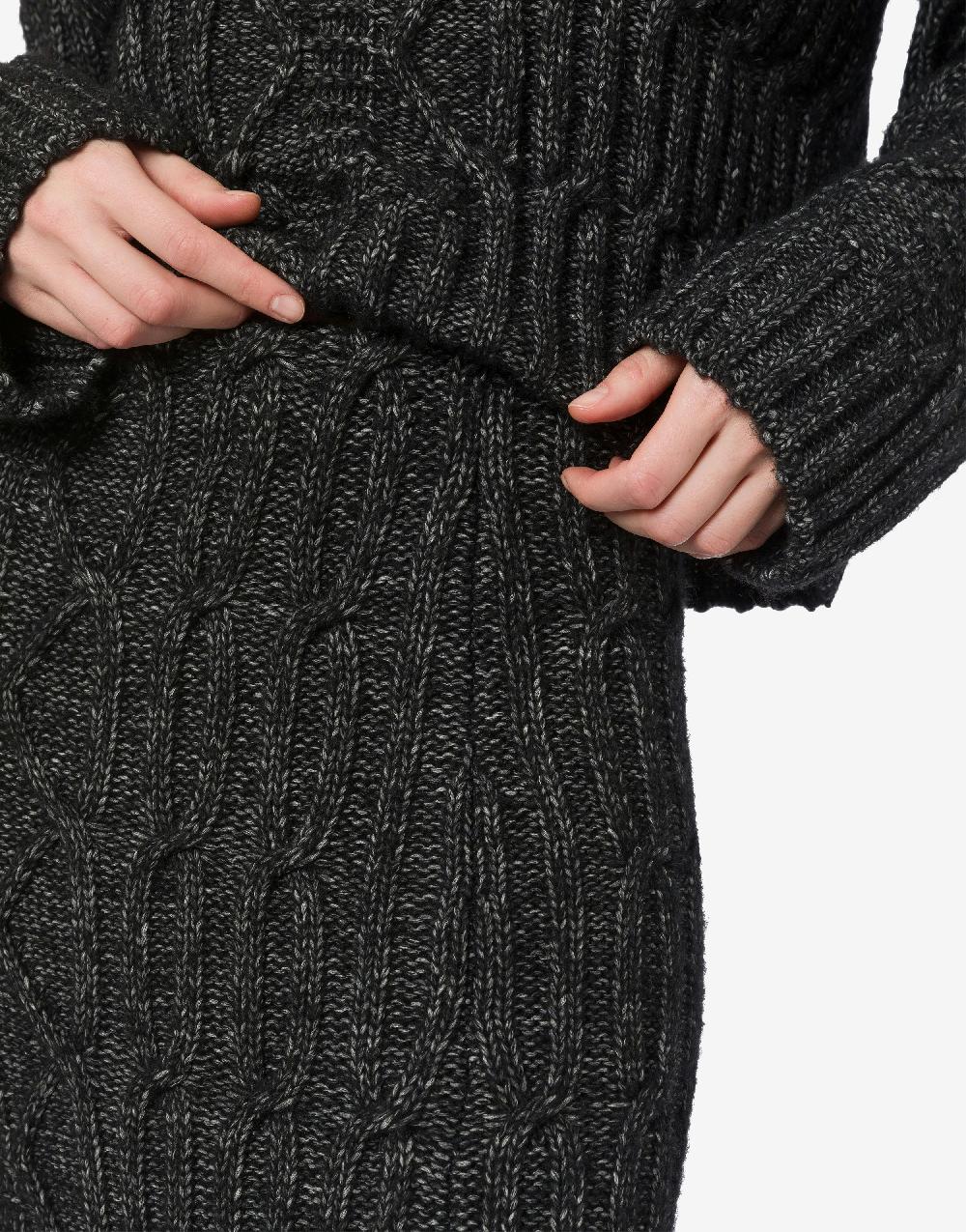Alberta Ferretti Gonna lunga in fettuccia di lana cotone Promozione
