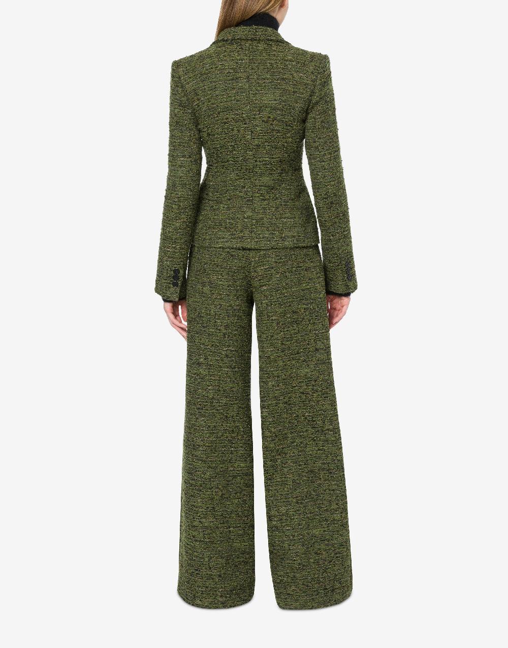 Alberta Ferretti Giacca in tweed bottonato Convenienza