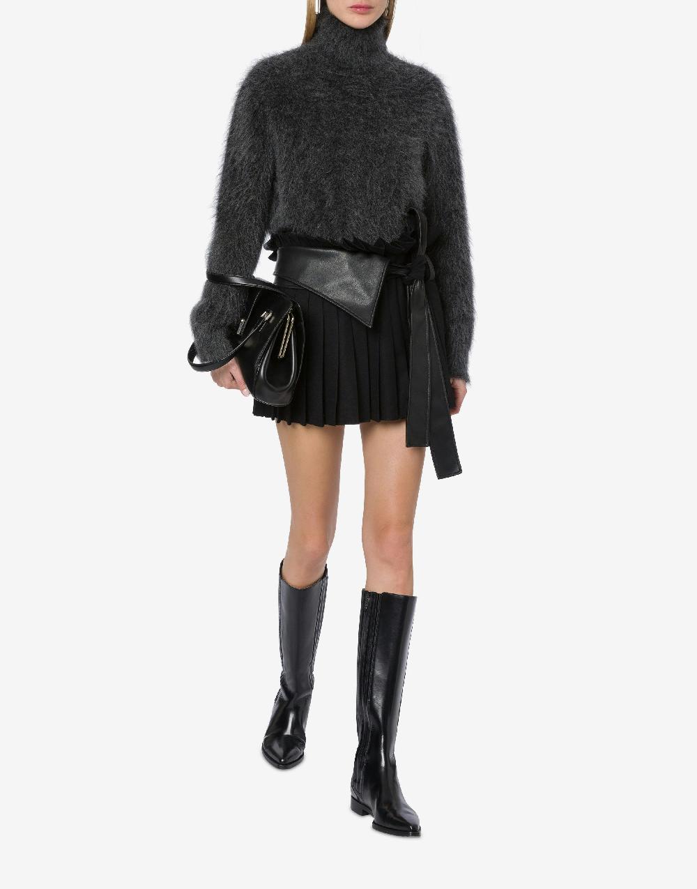 Alberta Ferretti Maglione in mohair superkid Vendita Calda