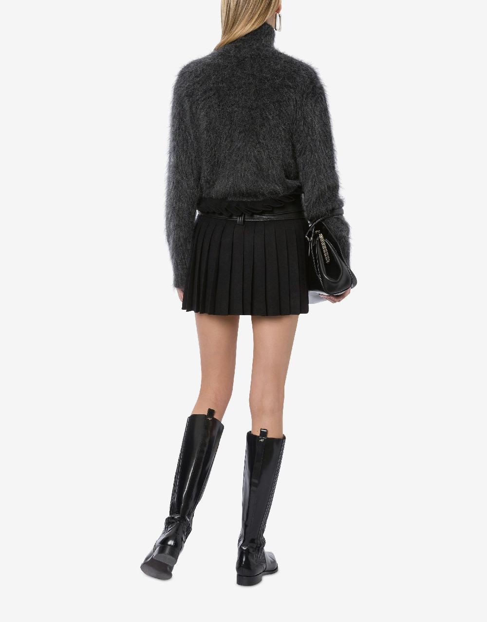 Alberta Ferretti Maglione in mohair superkid Vendita Calda