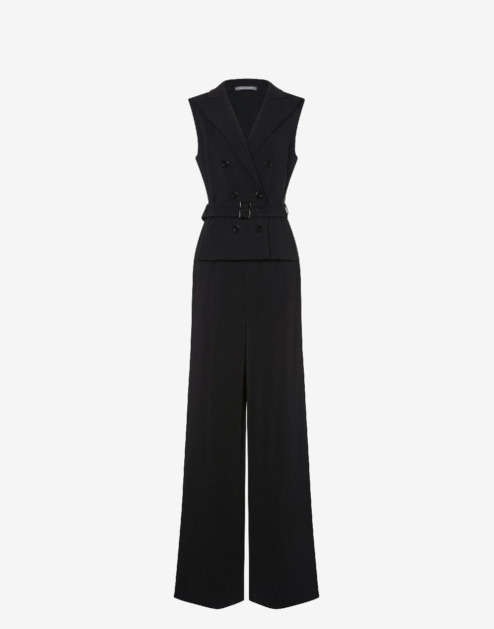 Alberta Ferretti Tuta in cady stretch