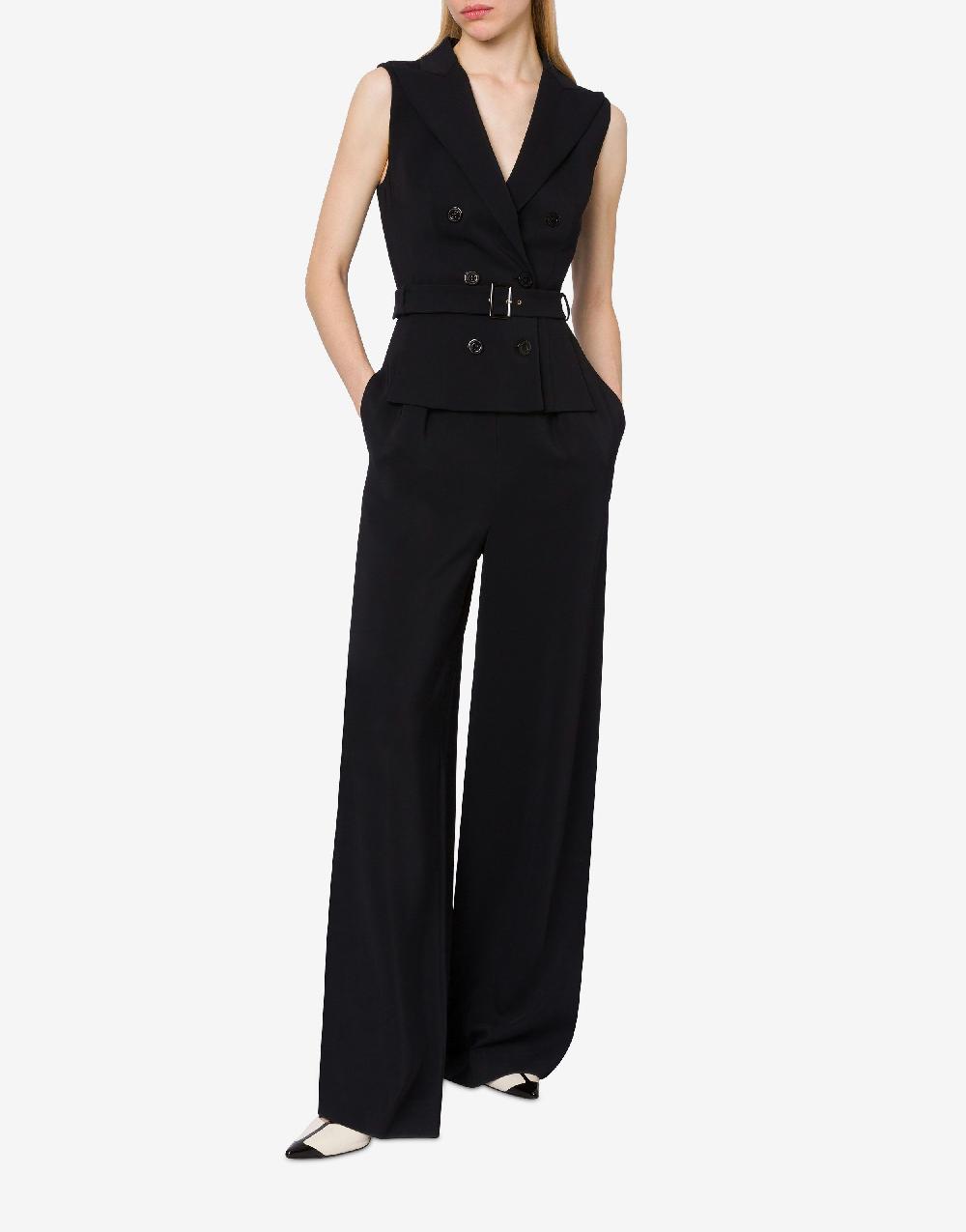 Alberta Ferretti Tuta in cady stretch Promozione