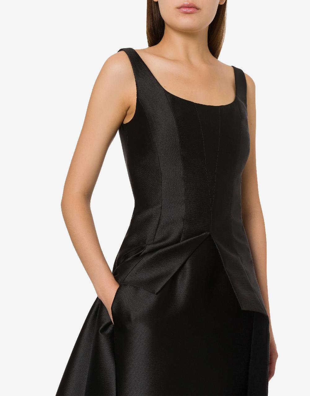 Alberta Ferretti Abito in mikado Negozio