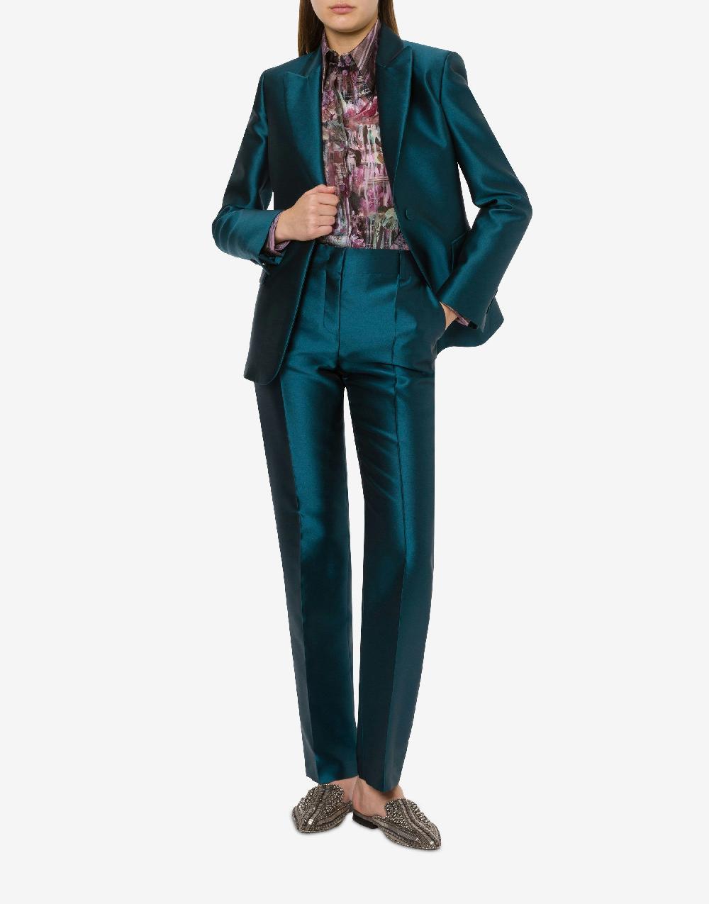 Alberta Ferretti Giacca in mikado In Linea