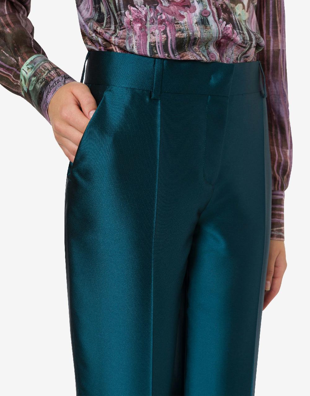 Alberta Ferretti Pantalone in mikado Nuovo