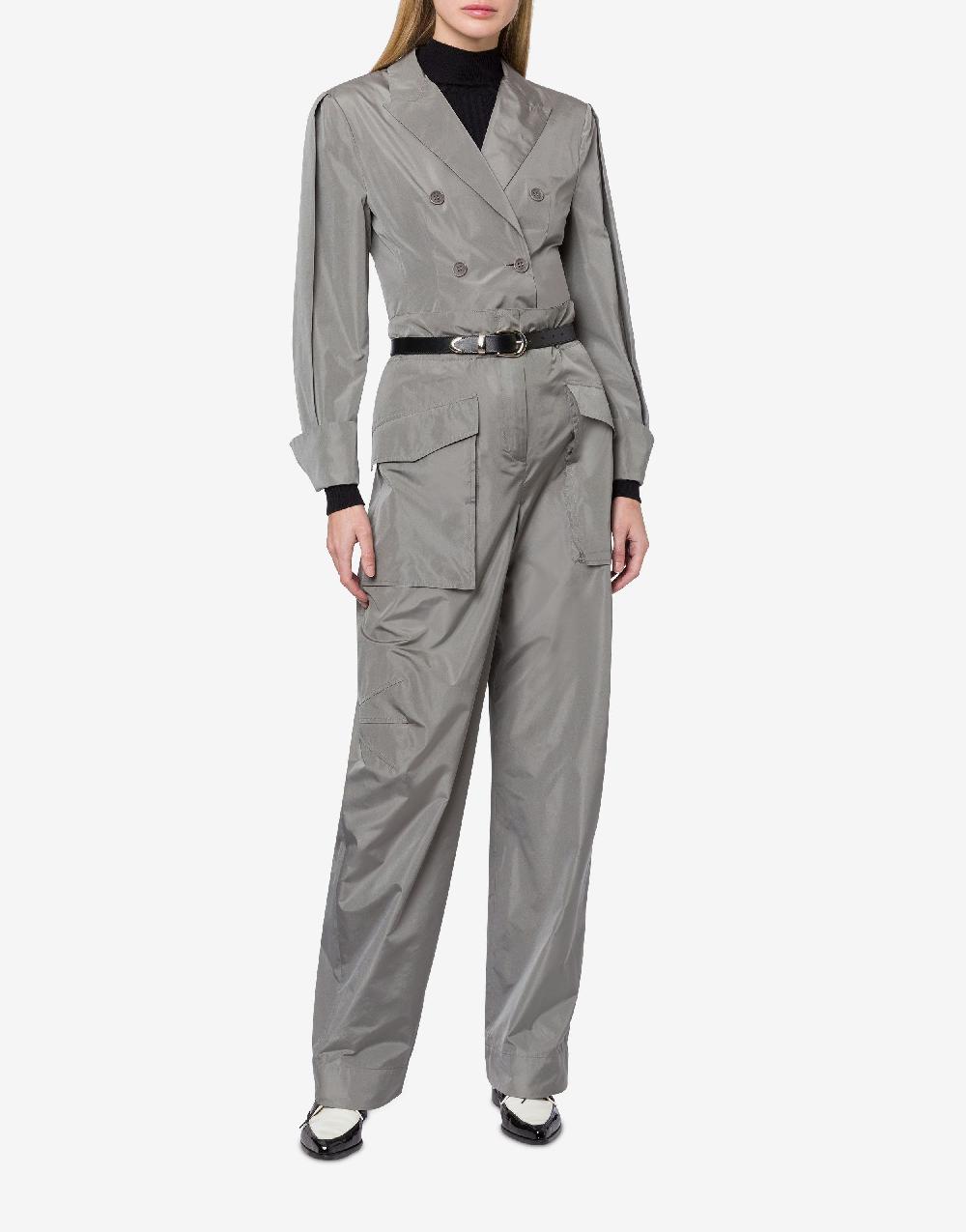 Alberta Ferretti Pantalone a vita alta in taffetà Novità
