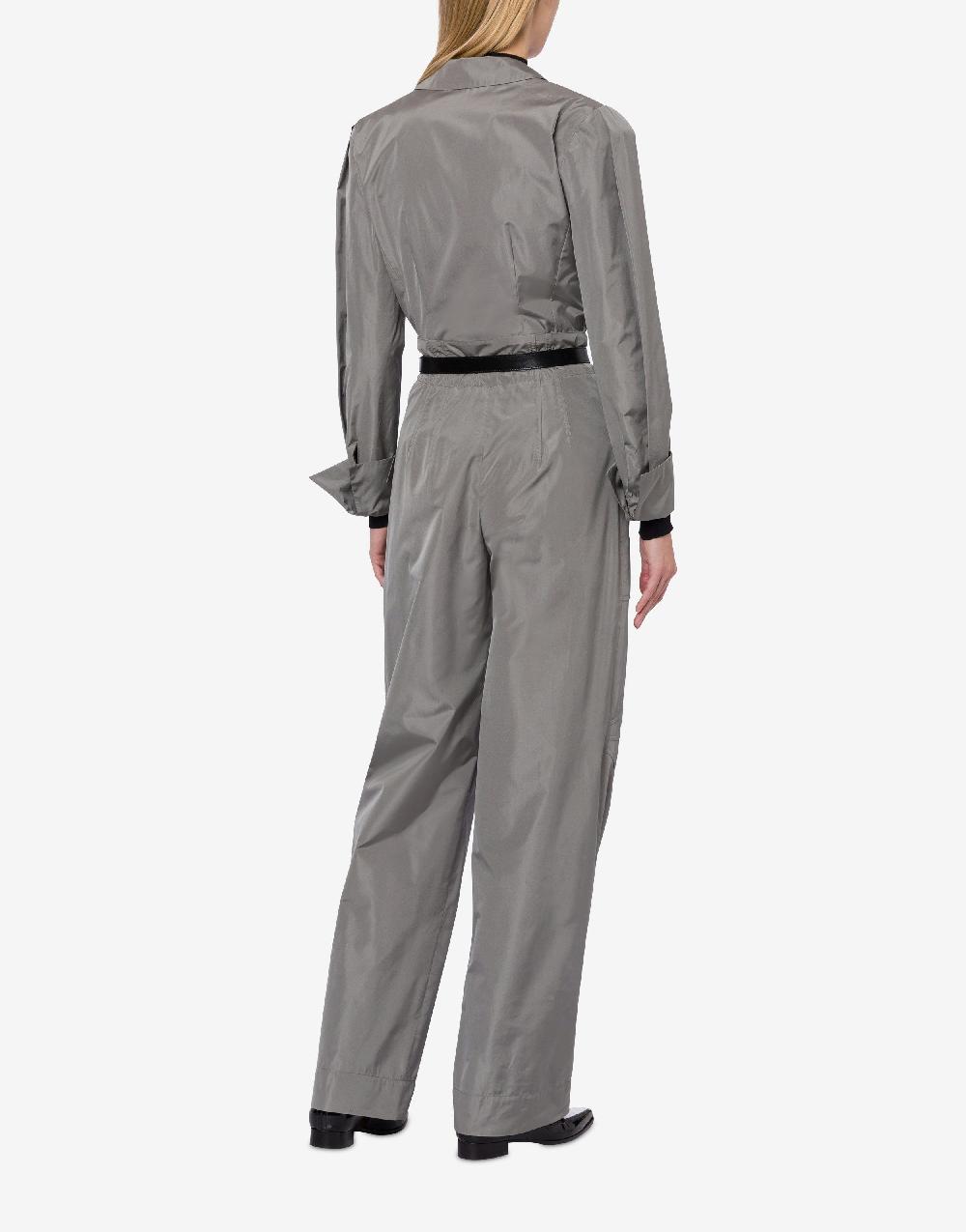 Alberta Ferretti Pantalone a vita alta in taffetà Novità