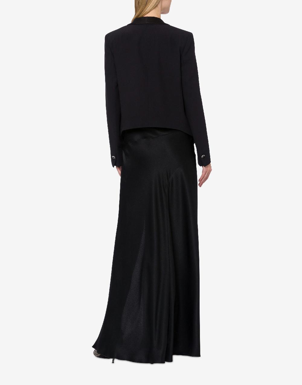 Alberta Ferretti Giacca smoking in enver satin Affare Del Giorno