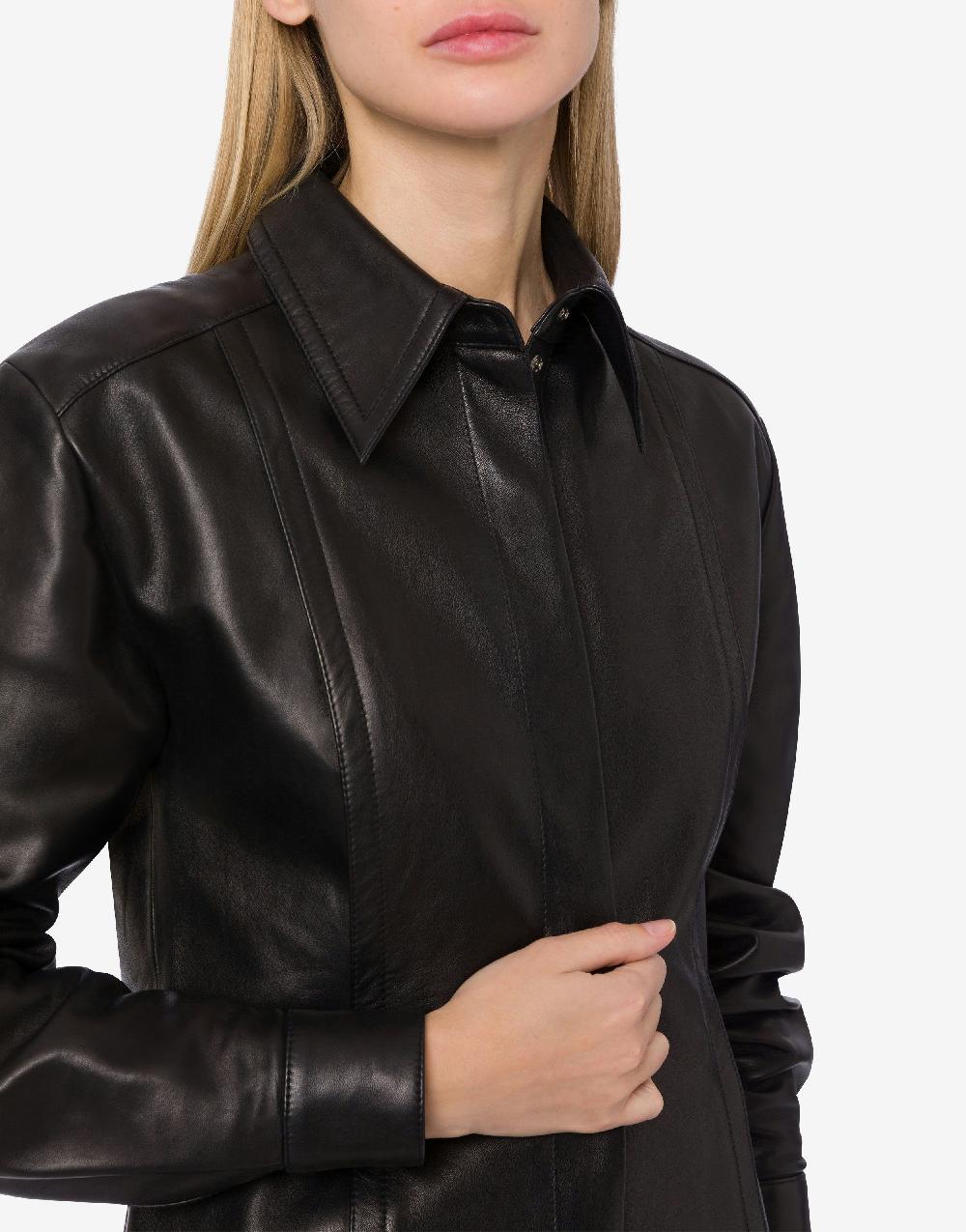 Alberta Ferretti Camicia in nappa glossy Economico
