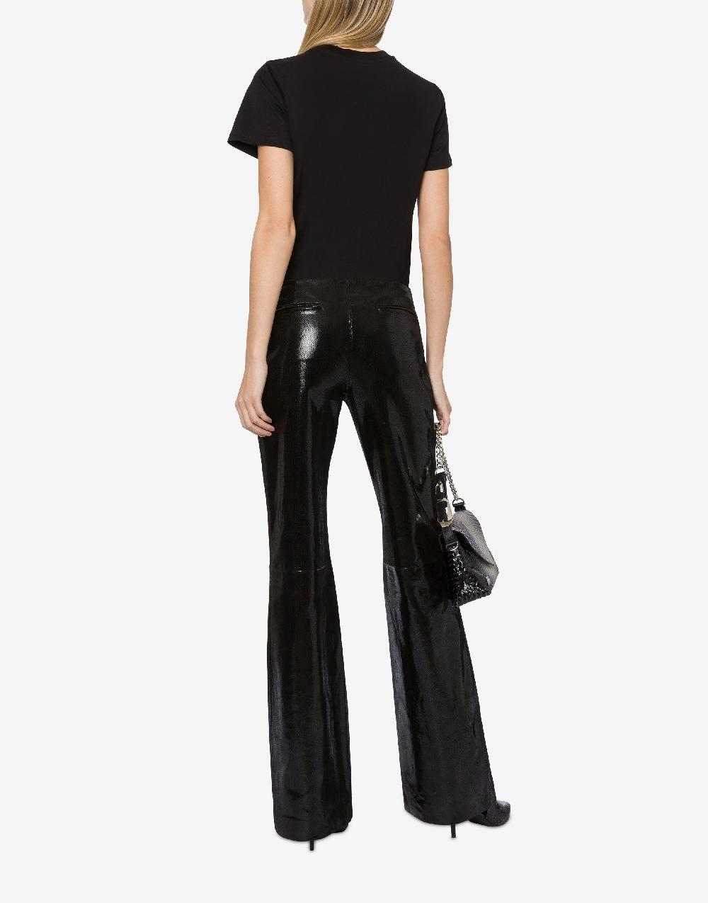 Alberta Ferretti T-shirt in jersey con ricamo logo Online