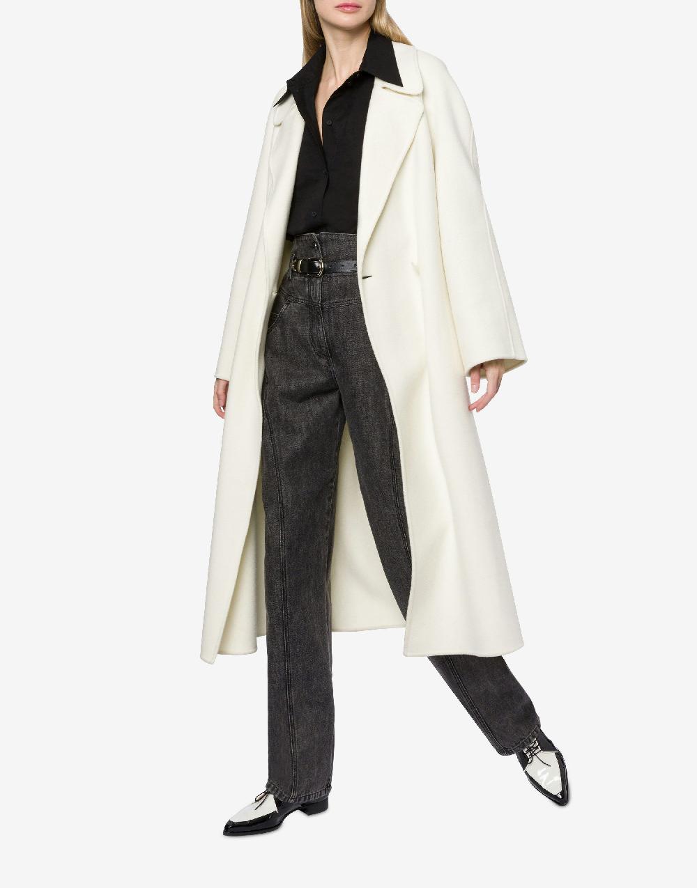 Alberta Ferretti Cappotto in lana cashmere double 2025