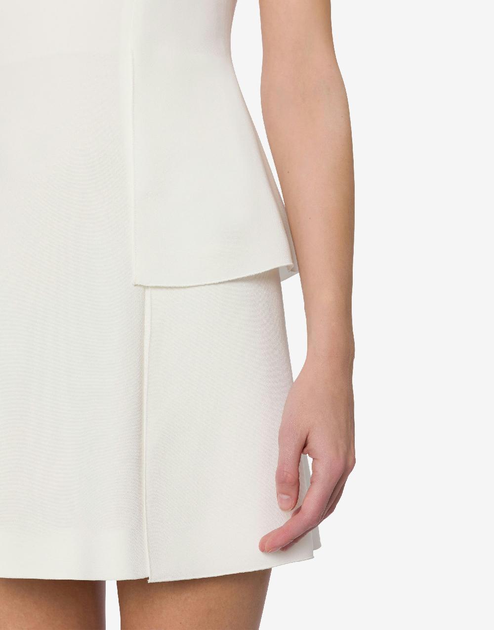 Alberta Ferretti Minidress in cady stretch Italy