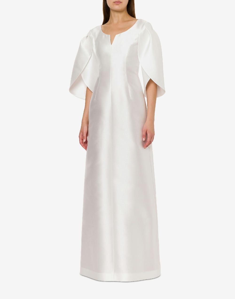 Alberta Ferretti Abito in mikado con maniche tulipano Italia