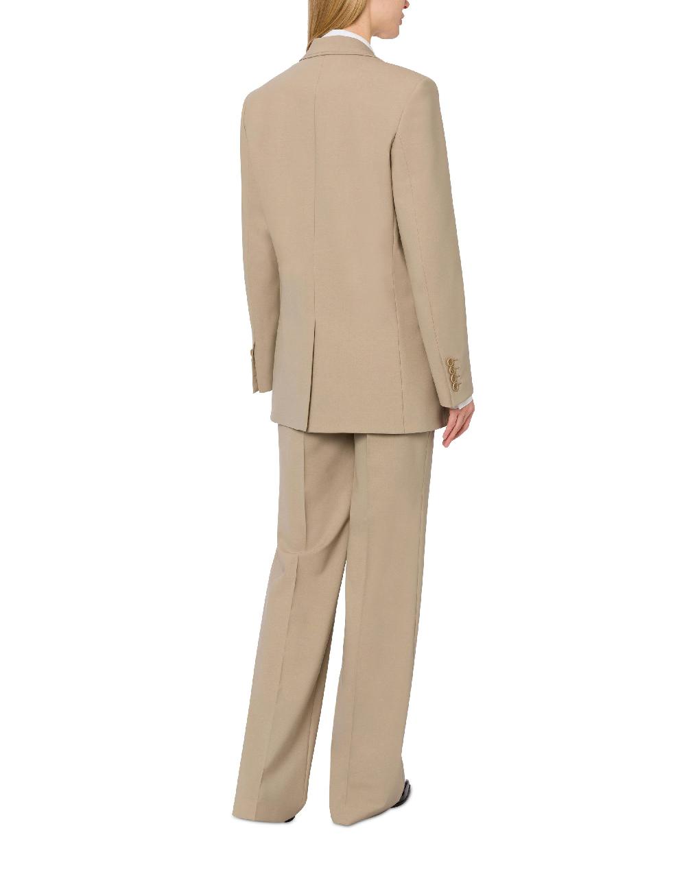 Alberta Ferretti Pantalone in tela di lana stretch Soddisfazione Garantita