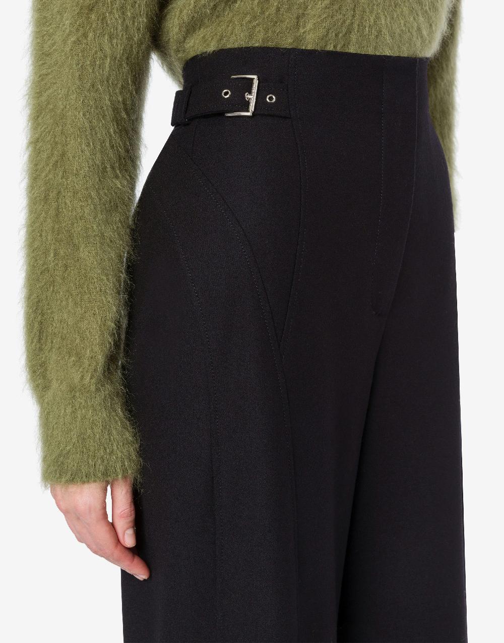 Alberta Ferretti Pantalone in flanella stretch Acquista Ora
