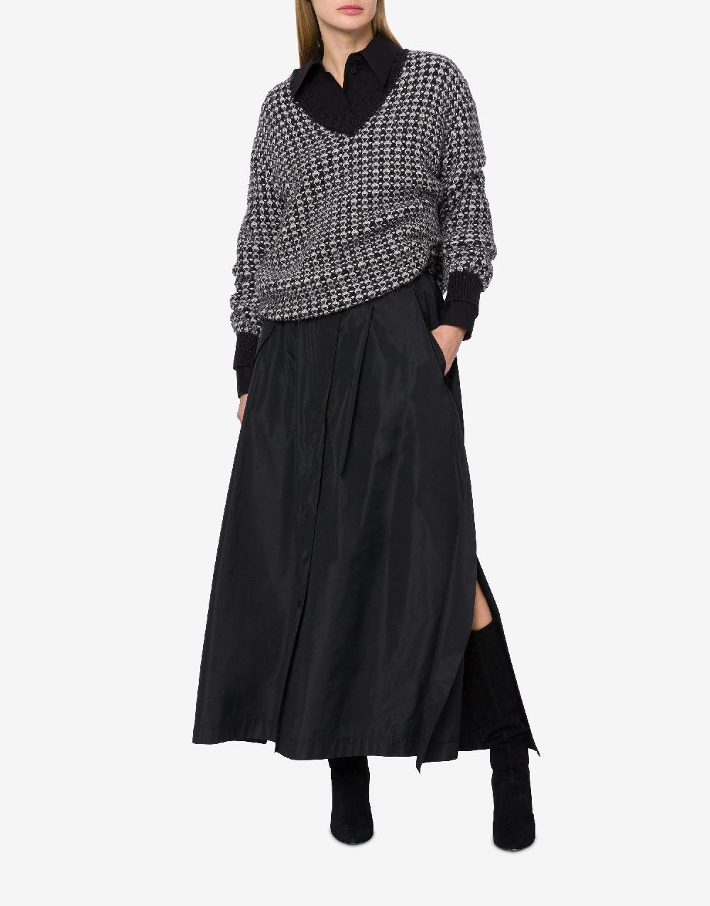 Alberta Ferretti Maglione oversize in misto mohair Promozione Limitata