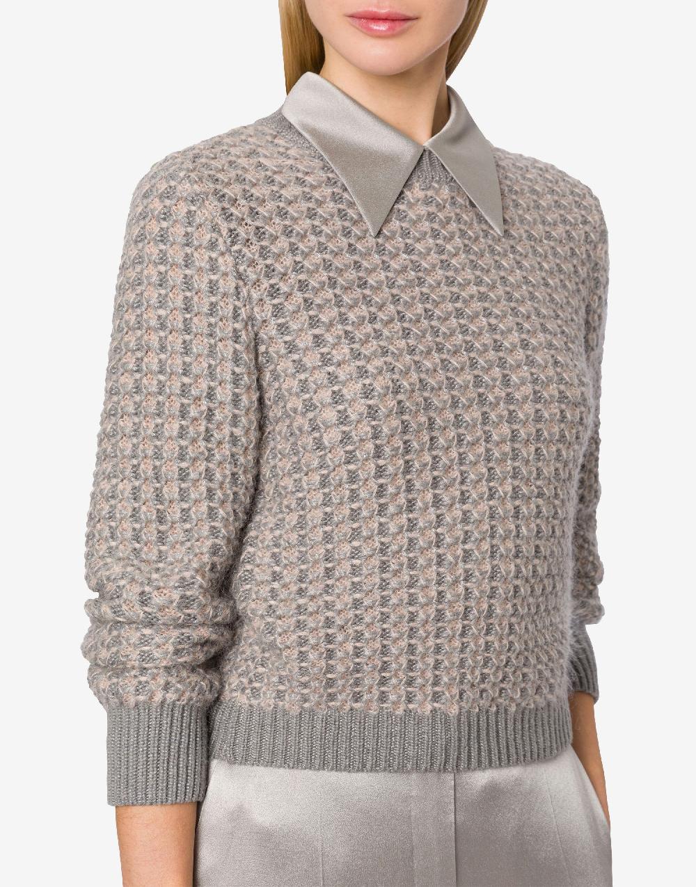 Alberta Ferretti Maglioncino in misto mohair Presa