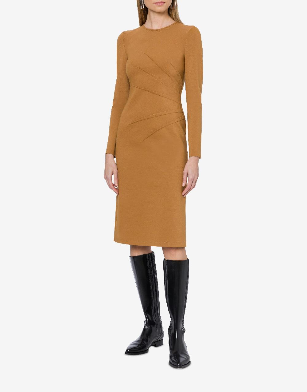 Alberta Ferretti Abito midi in jersey punto Milano Nuova