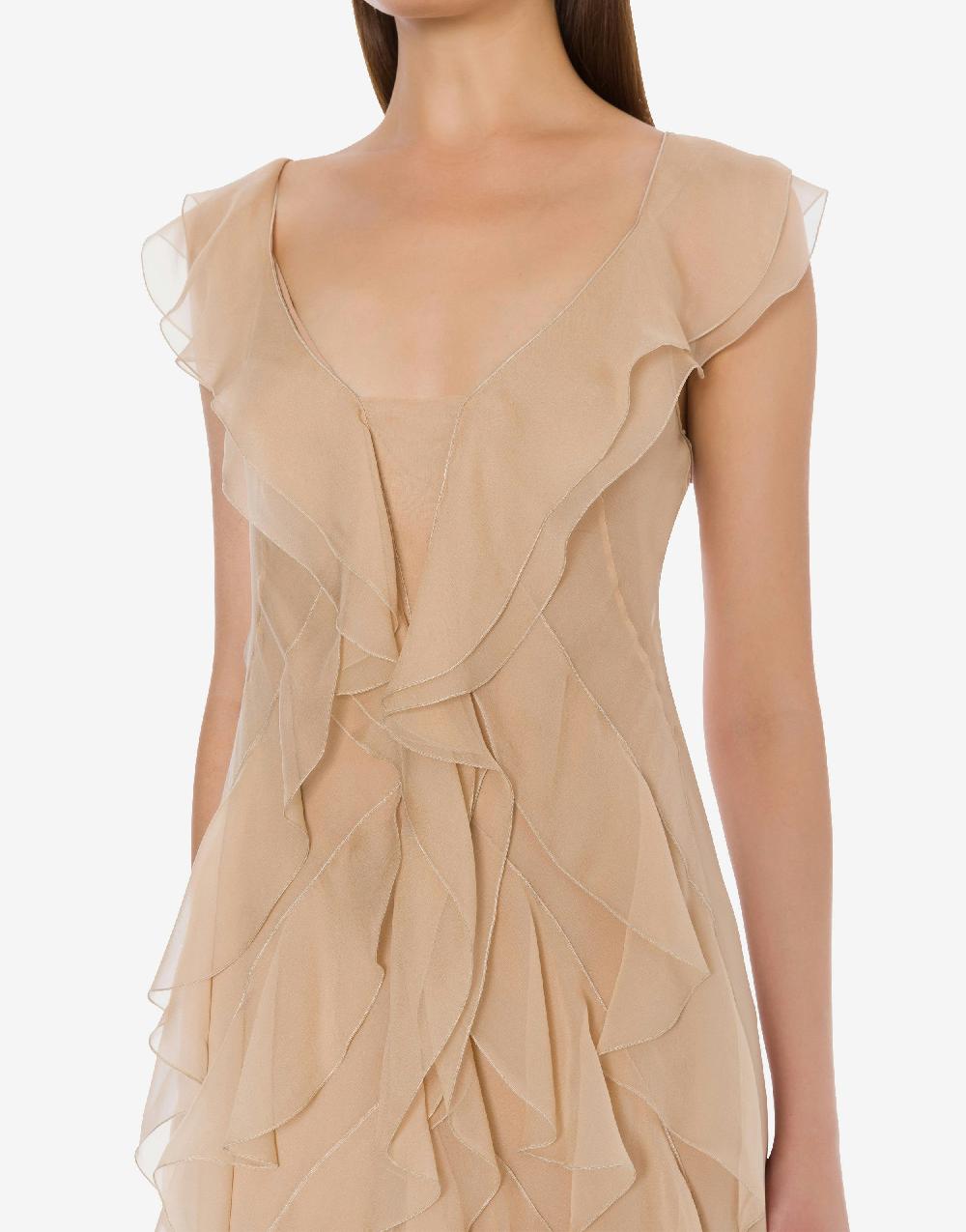 Alberta Ferretti Abito in chiffon organico Cocktail Italia