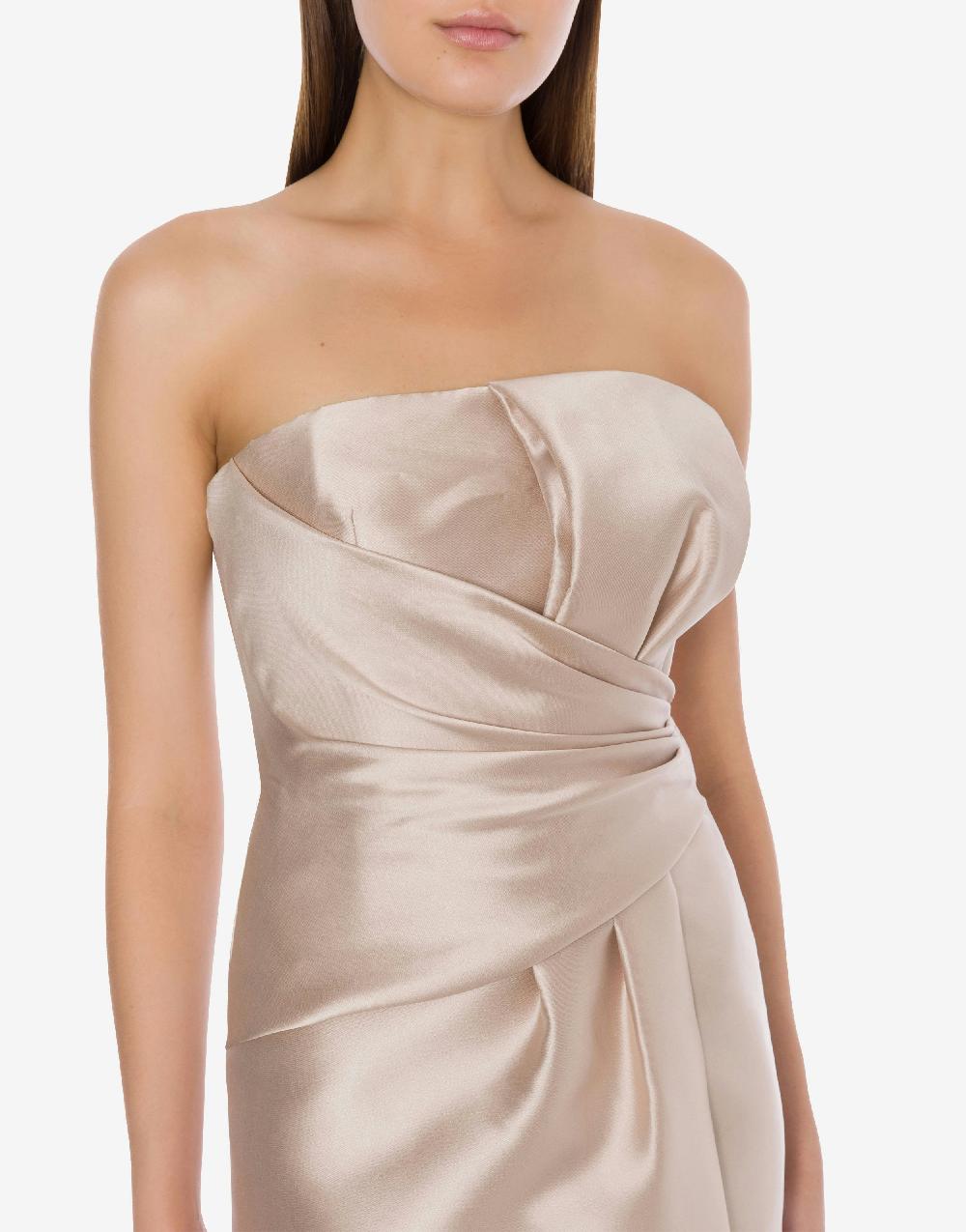 Alberta Ferretti Abito longuette in mikado Cocktail Promozione
