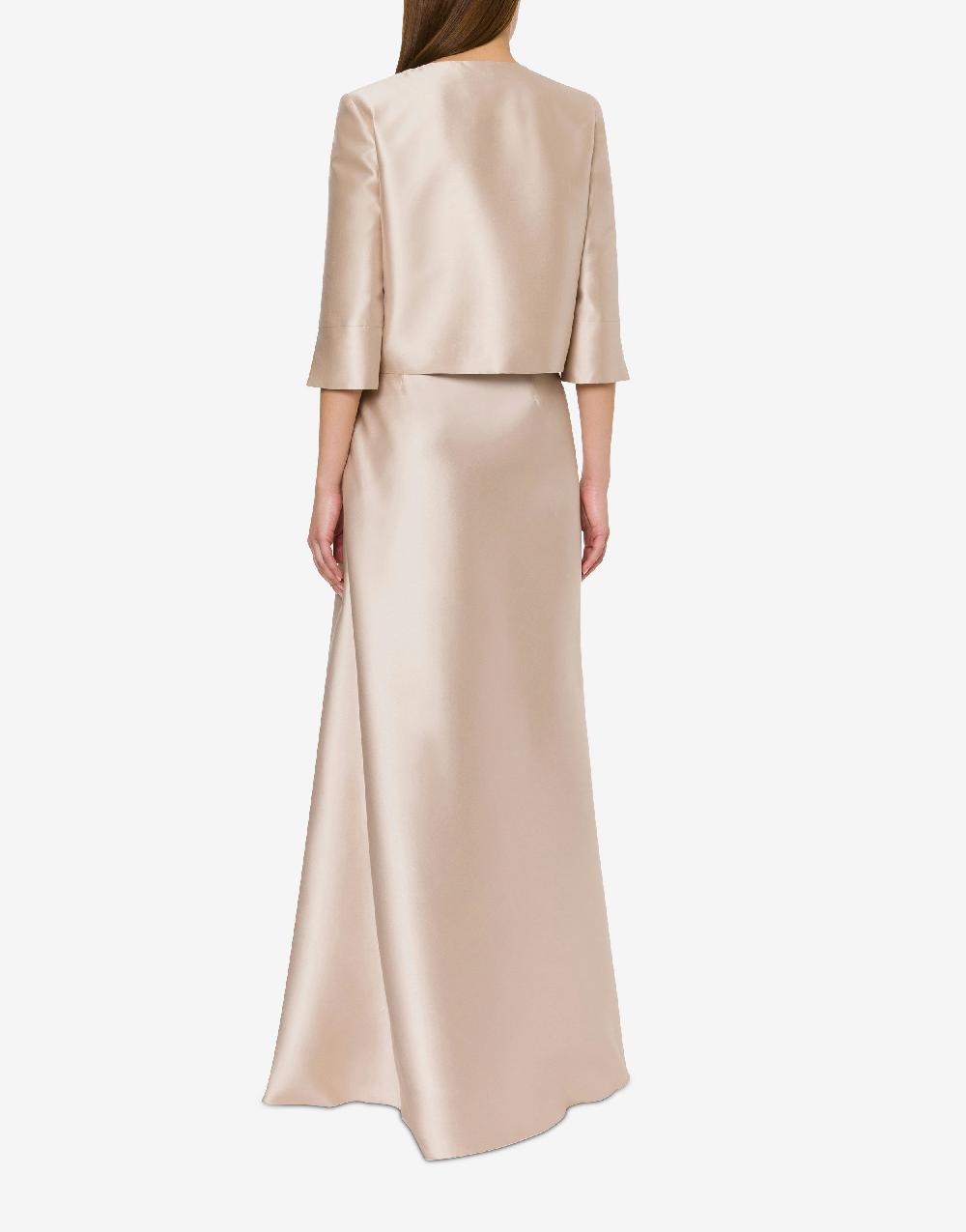Alberta Ferretti Gonna lunga in mikado Promozione Limitata