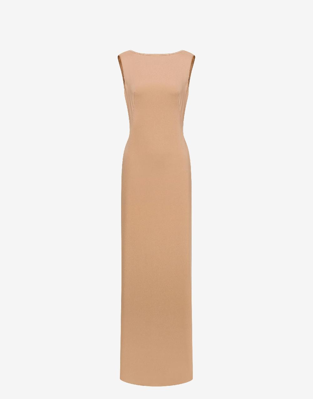 Alberta Ferretti Abito lungo in enver satin
