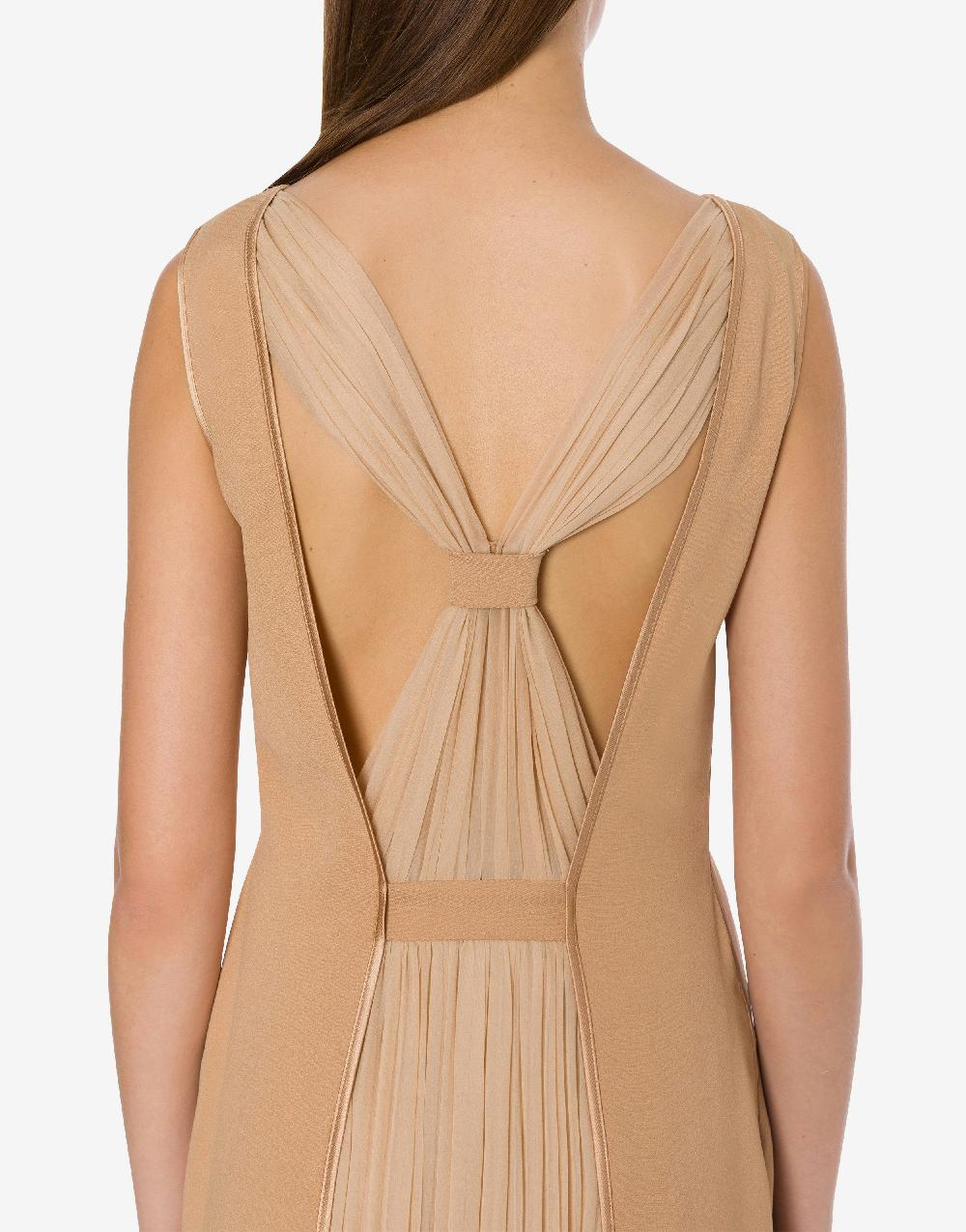 Alberta Ferretti Abito lungo in enver satin Fino Al -60%