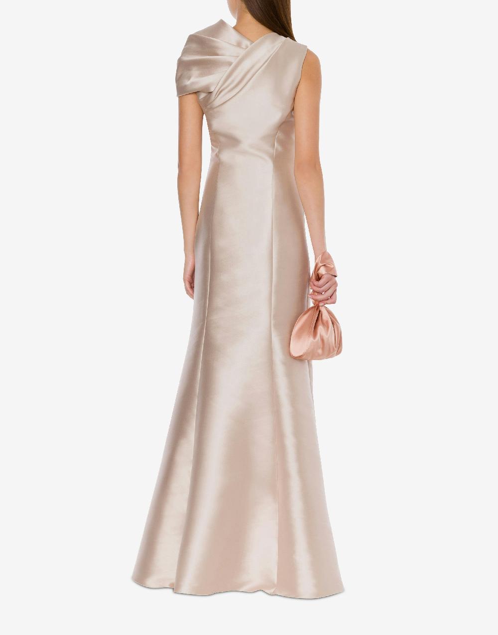 Alberta Ferretti Abito lungo in mikado Cocktail Shopping Online