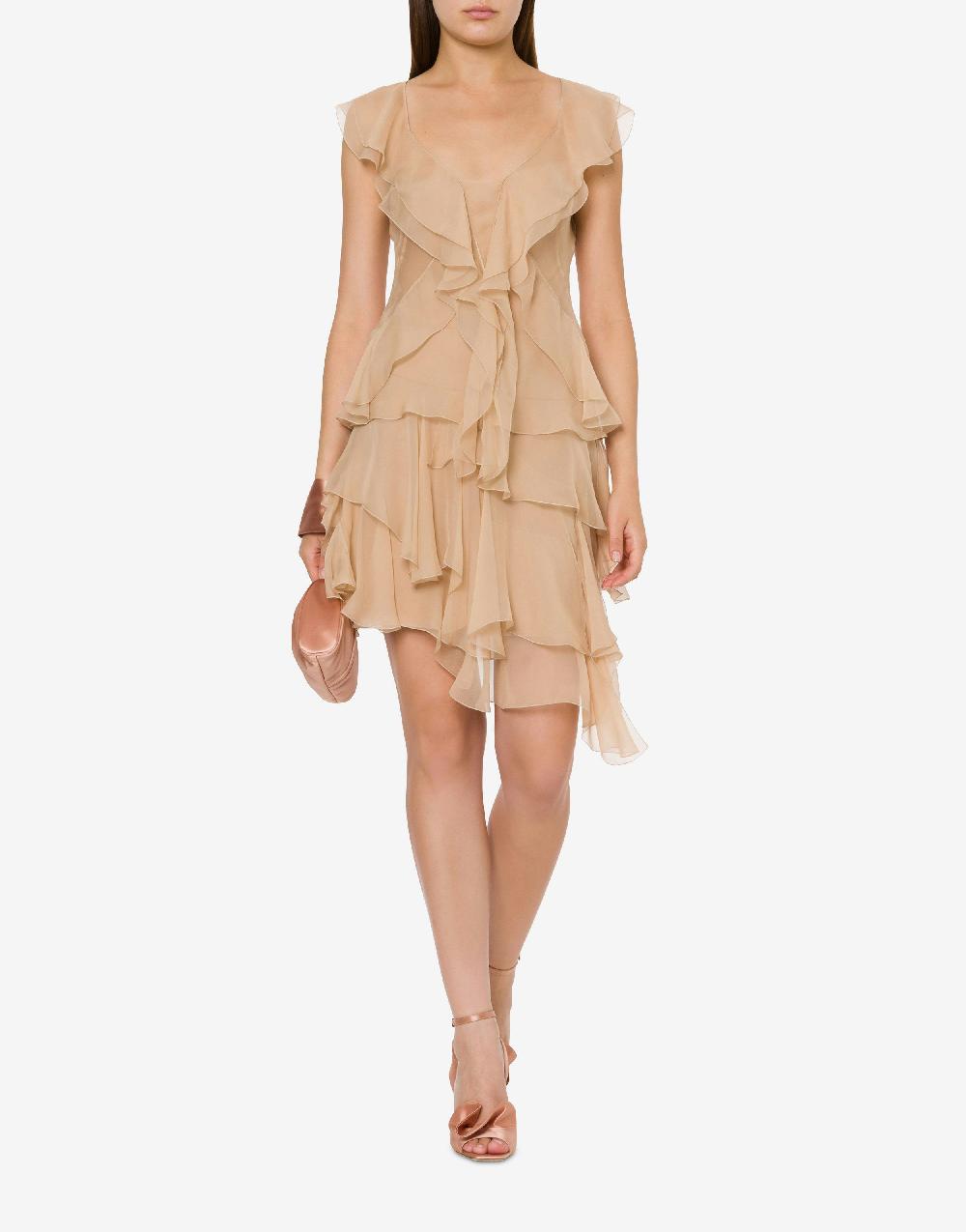 Alberta Ferretti Top in chiffon organico Affare Del Giorno