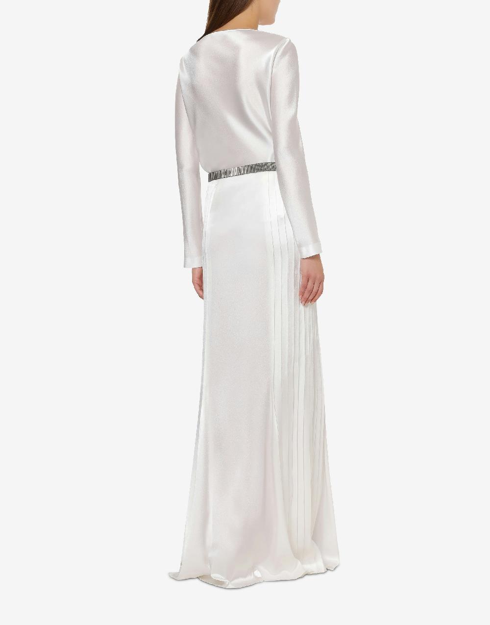 Alberta Ferretti Blusa in raso Cocktail Vendita Economica