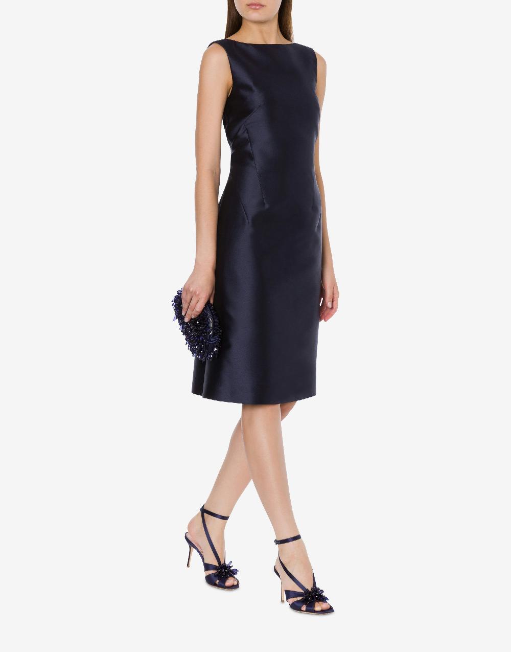 Alberta Ferretti Abito midi in mikado Cocktail Fino Al -60%