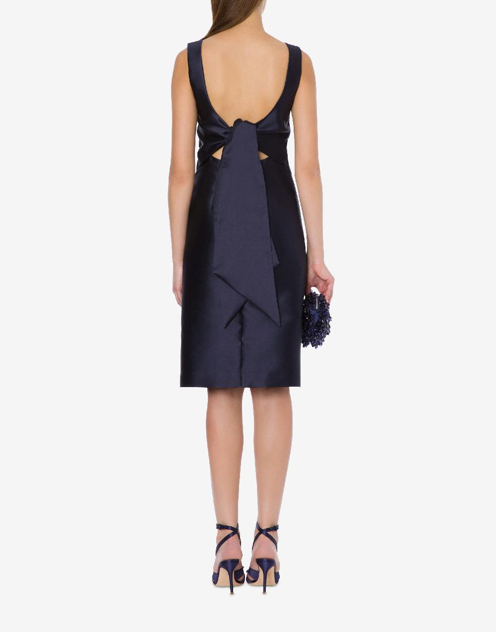 Alberta Ferretti Abito midi in mikado Cocktail Fino Al -60%