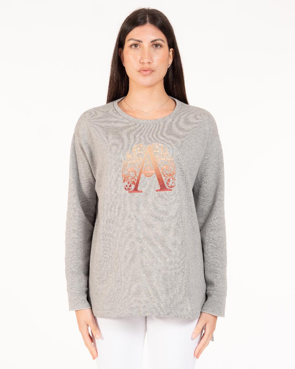 Alessandra chamonix FLORA GRIGIO - BEIGE/ FELPA Saldi Di Fabbrica
