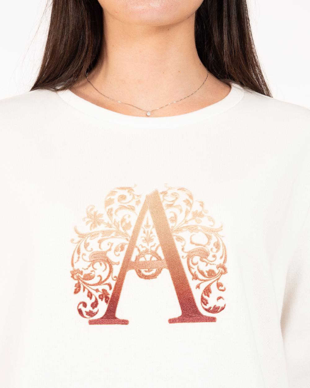 Alessandra chamonix FLORA BIANCO - BEIGE/ FELPA In Saldo