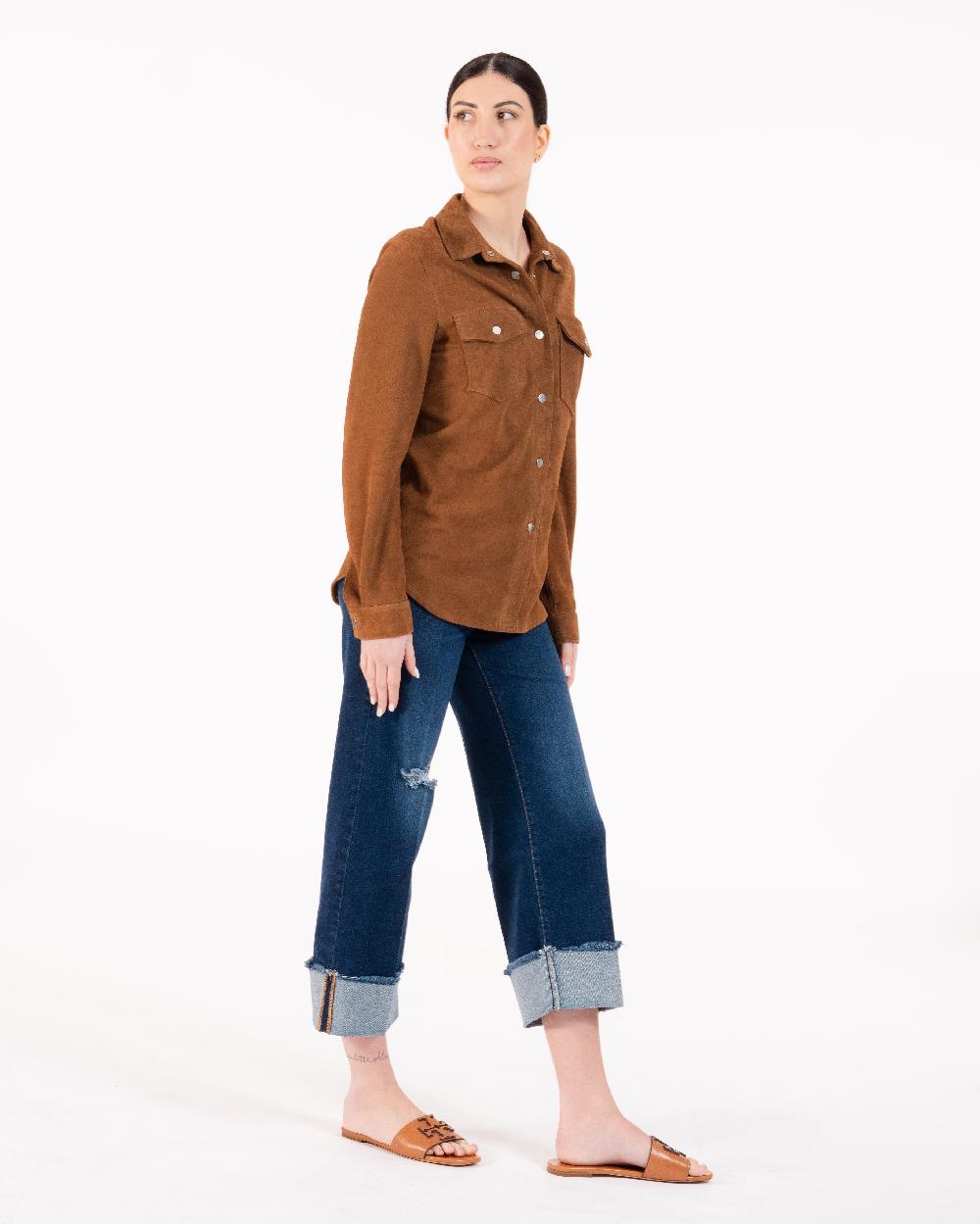 Alessandra chamonix GLORIA camoscio COGNAC Outlet