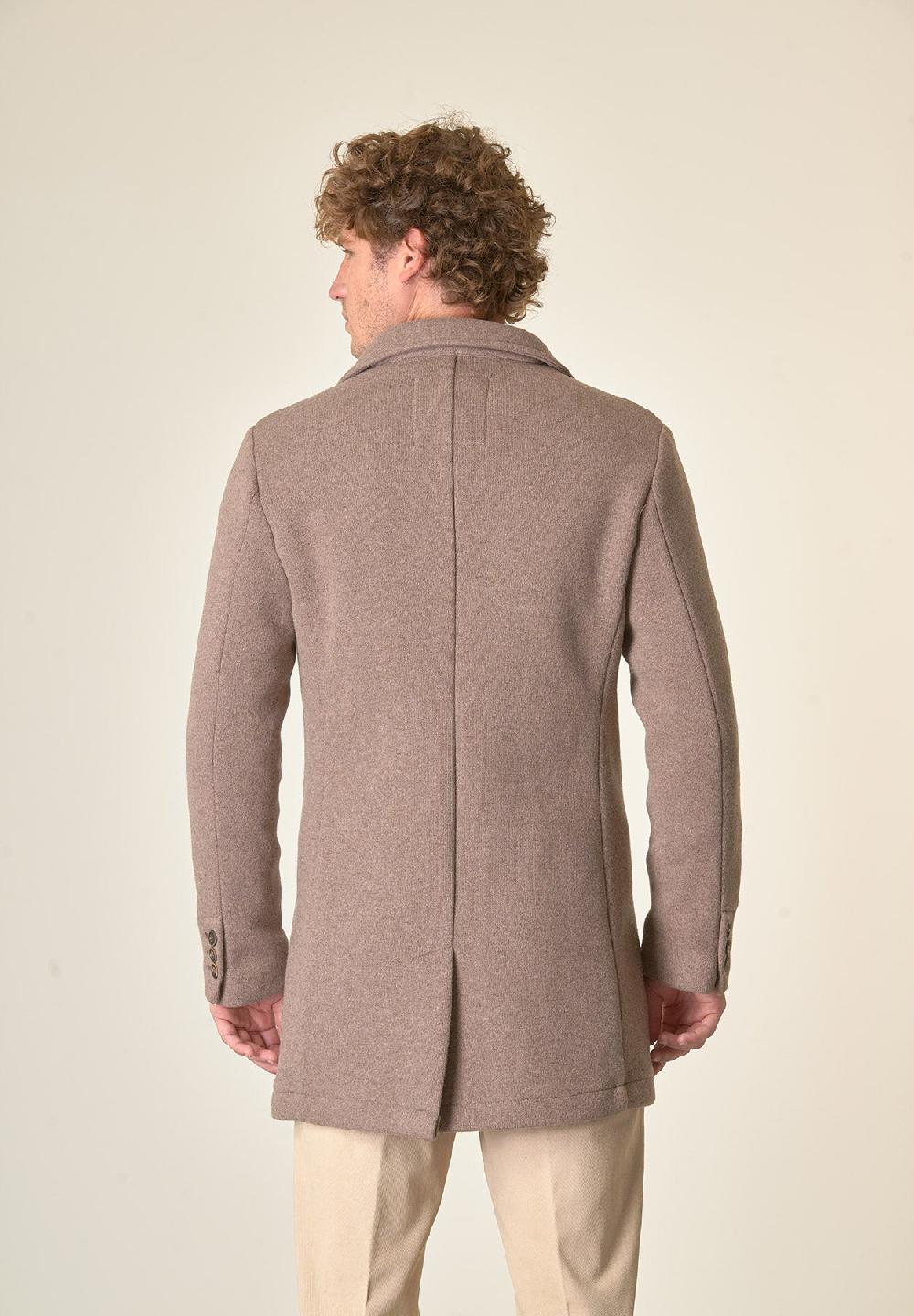 Angelico Cappotto nocciola sfoderato pettorina staccabile Negozio