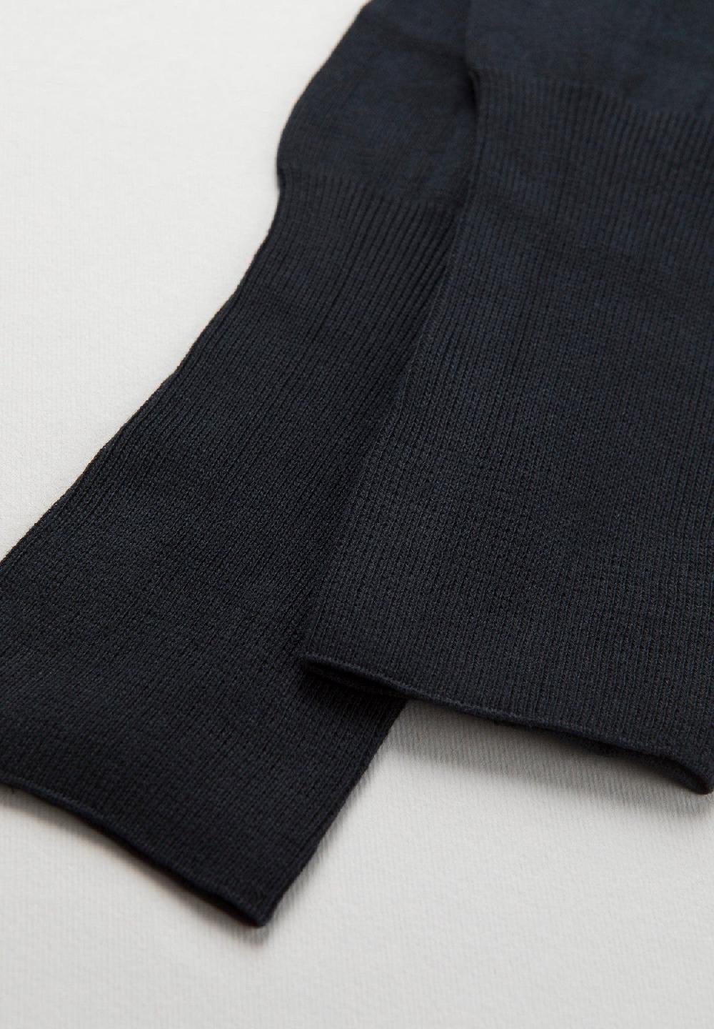 Angelico Calza blu unita cotone Moda