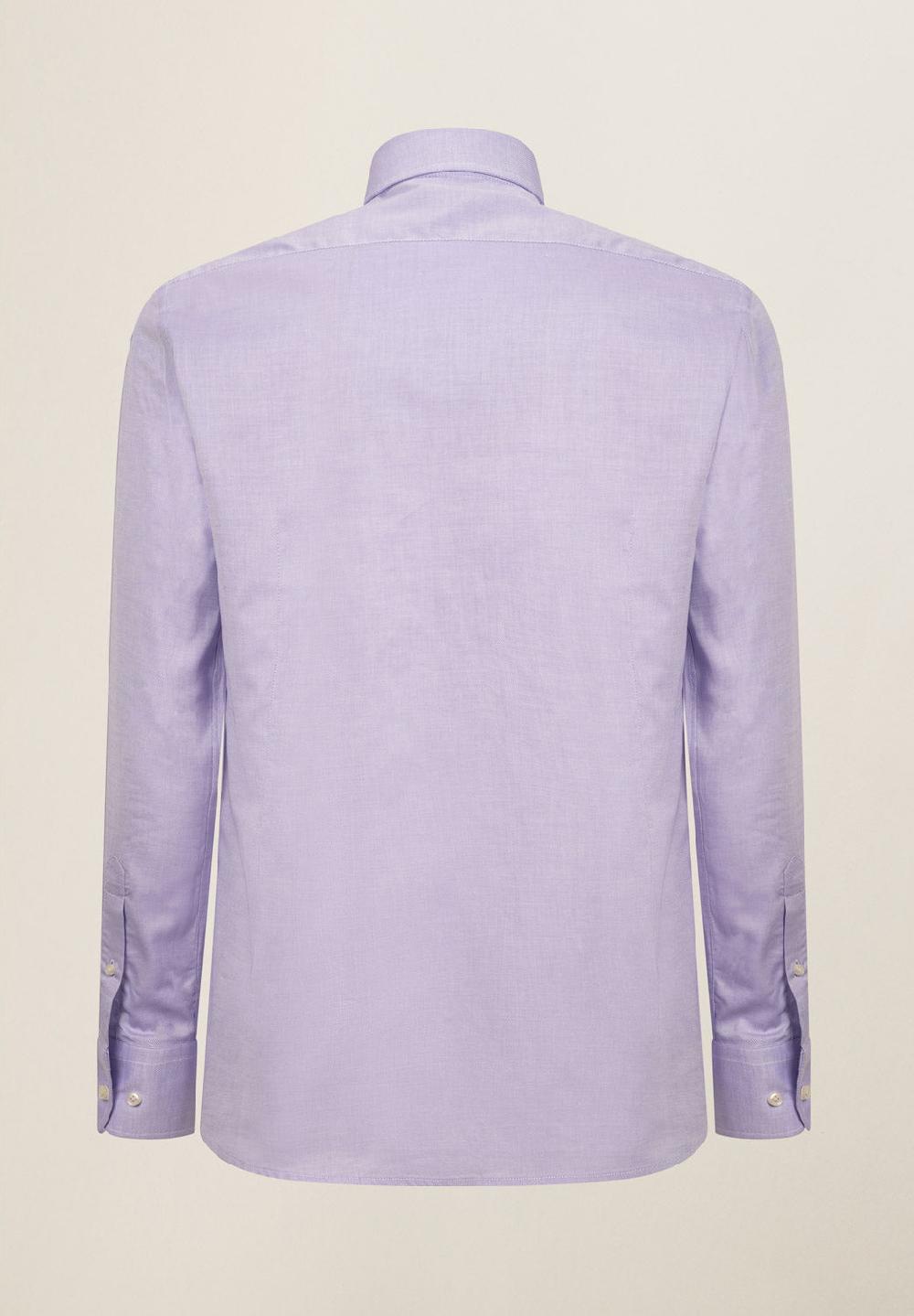 Angelico Camicia glicine oxford cotone slim fit Convenienza