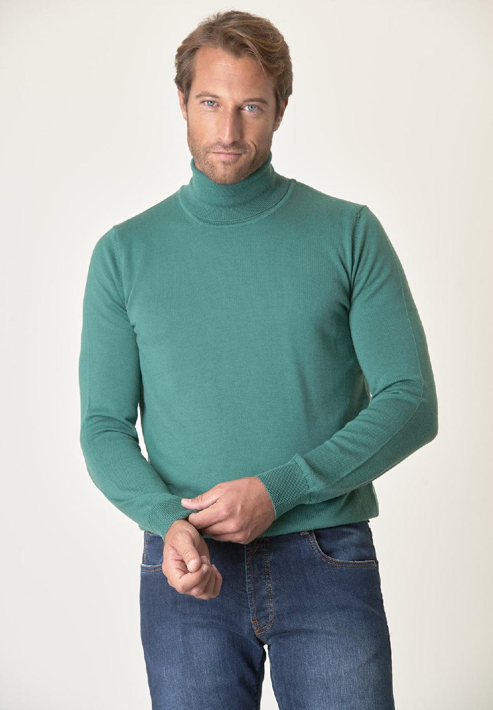 Angelico Dolcevita verde acqua lana merinos extrafine Sconto