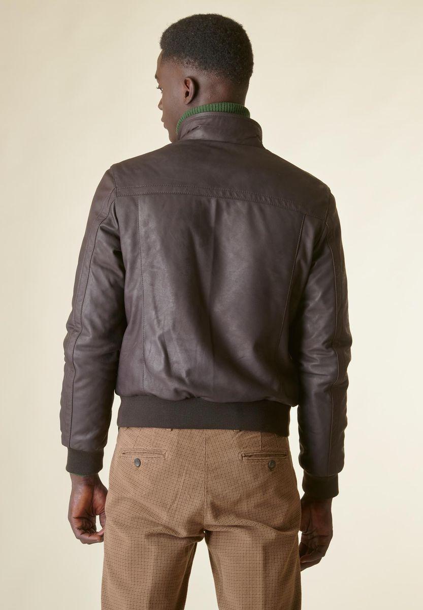 Angelico Bomber moro nabuck imbottito Sconto