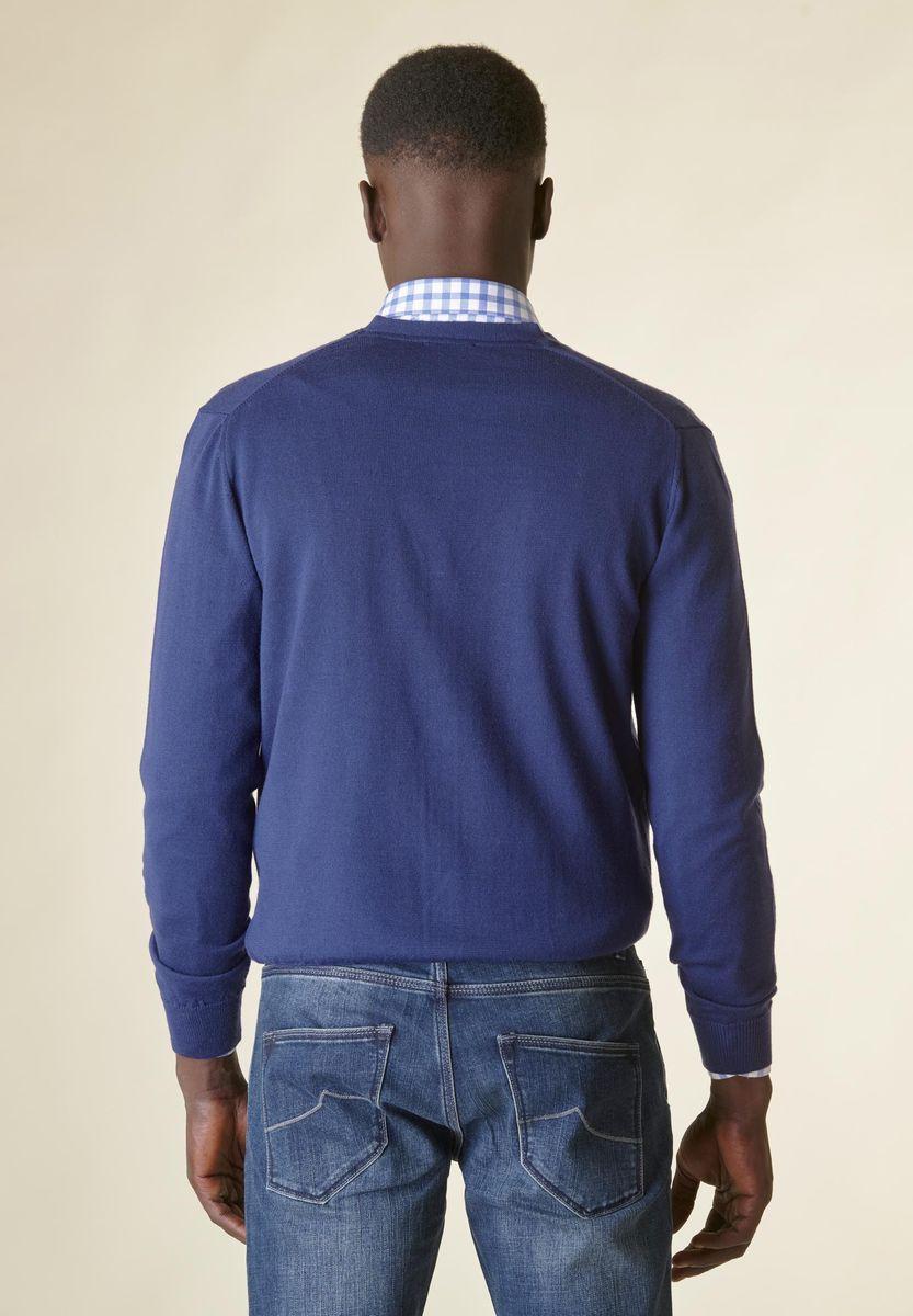 Angelico Cardigan avio bottoni merino Lana Gatto Spedizione Gratuita