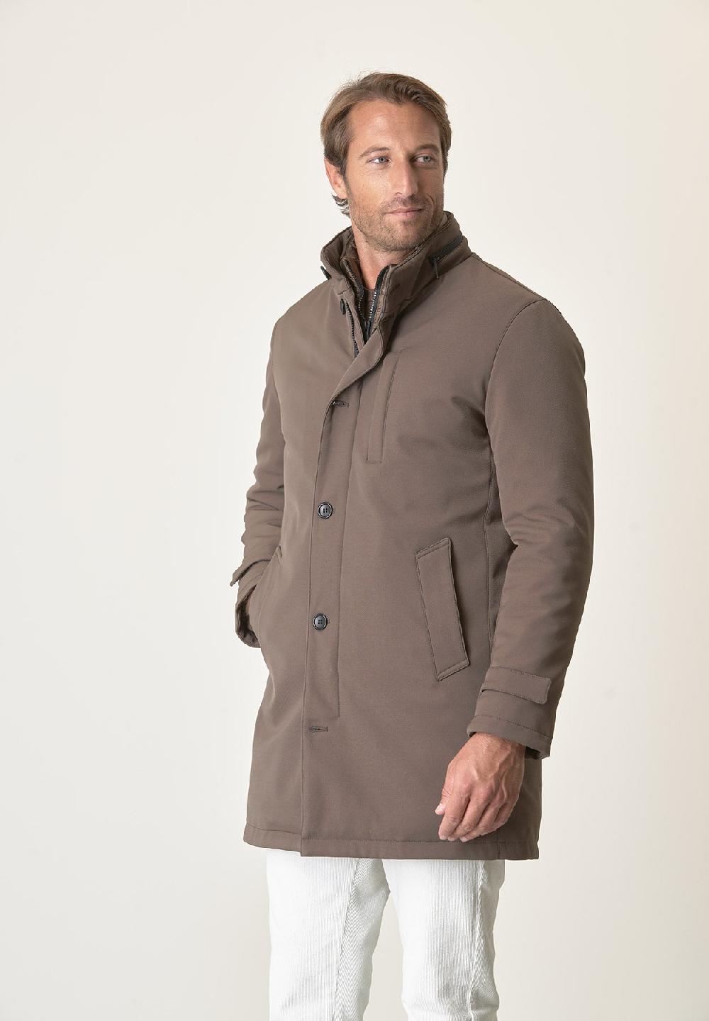 Angelico Cappotto tecnico fango trama leggera impermeabile Novità
