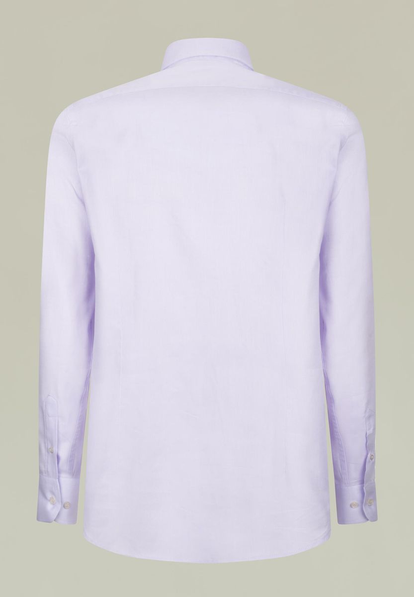 Angelico Camicia glicine cotone panama slim Sconto