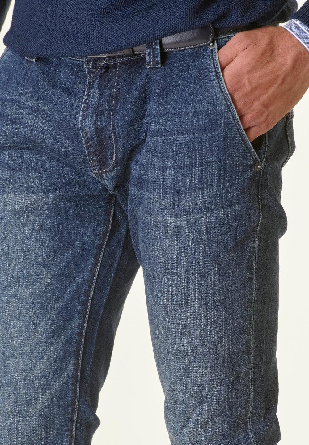 Angelico Jeans Custom tasche America Delave In Linea