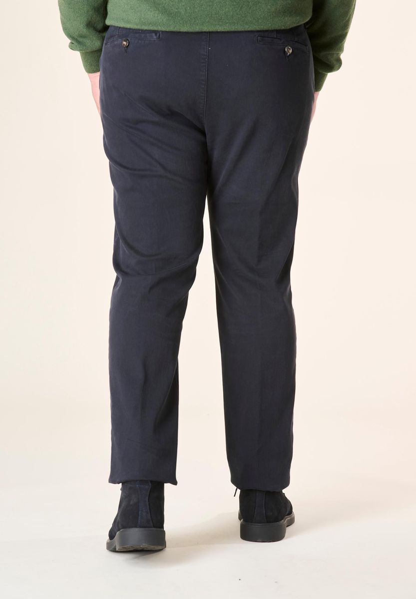 Angelico Pantalone blu cannetè tc comodo Promozione